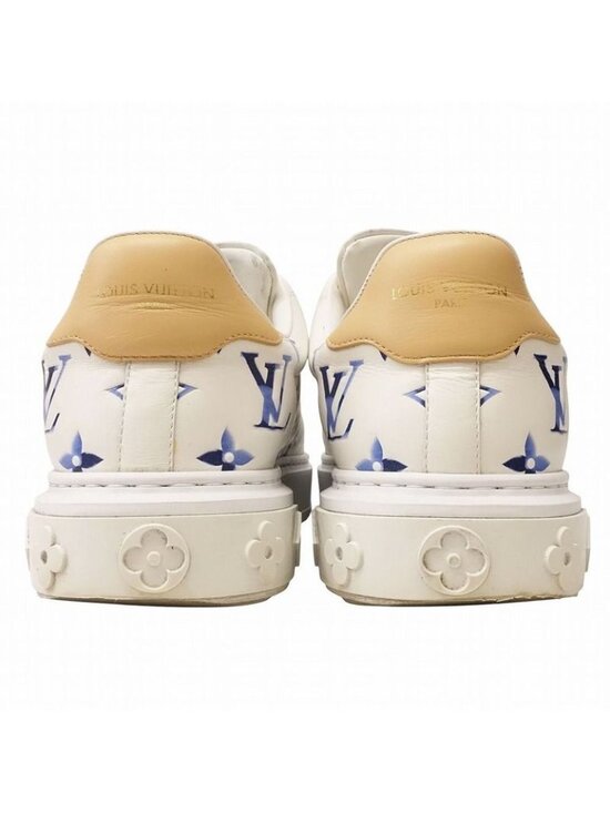 Louis Vuitton Time Out Sneakers Monogram Shoes Notical 1 Ahooc Blue 25SS - Picture 3 of 10